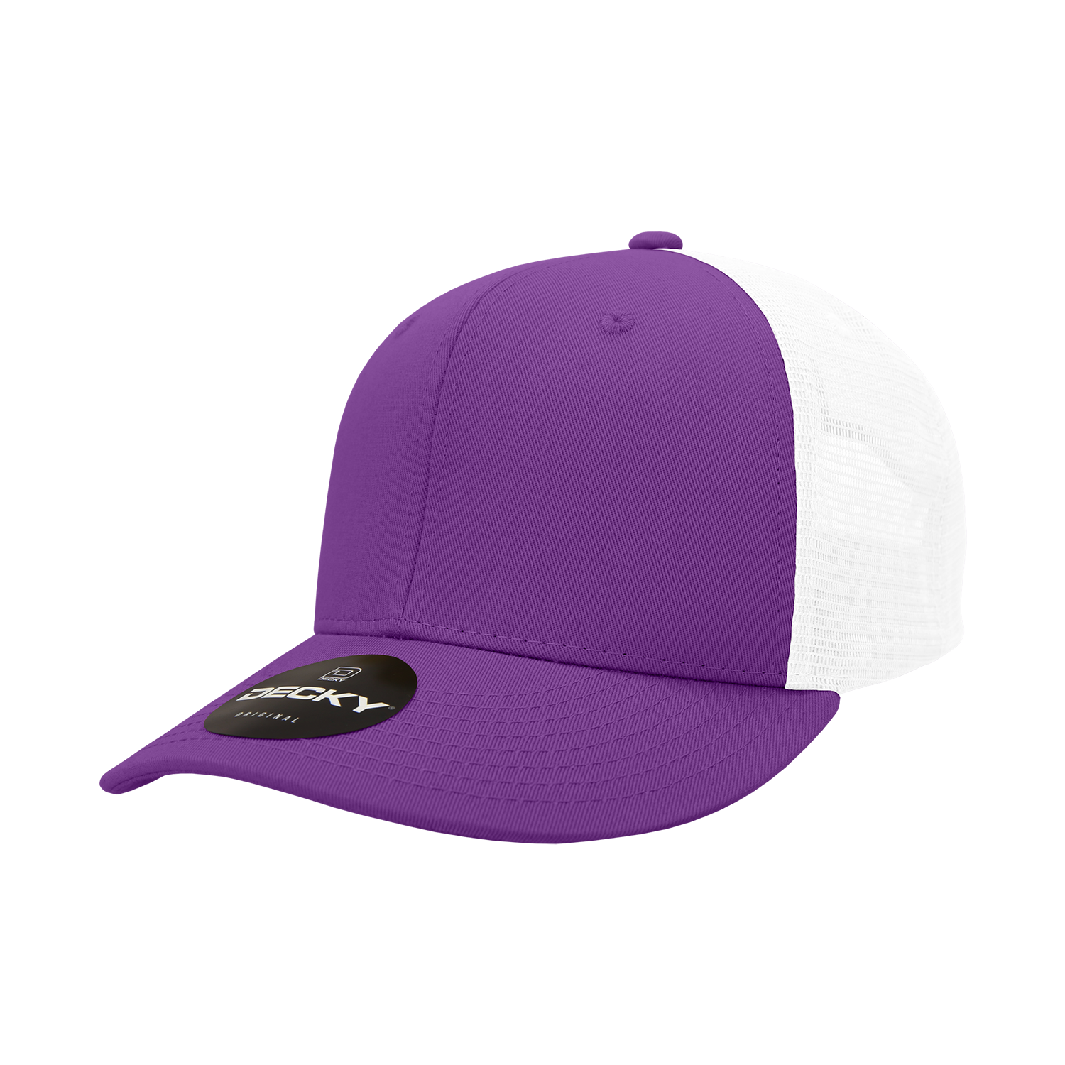 6 Panel Mid Profile Structured Cotton Trucker