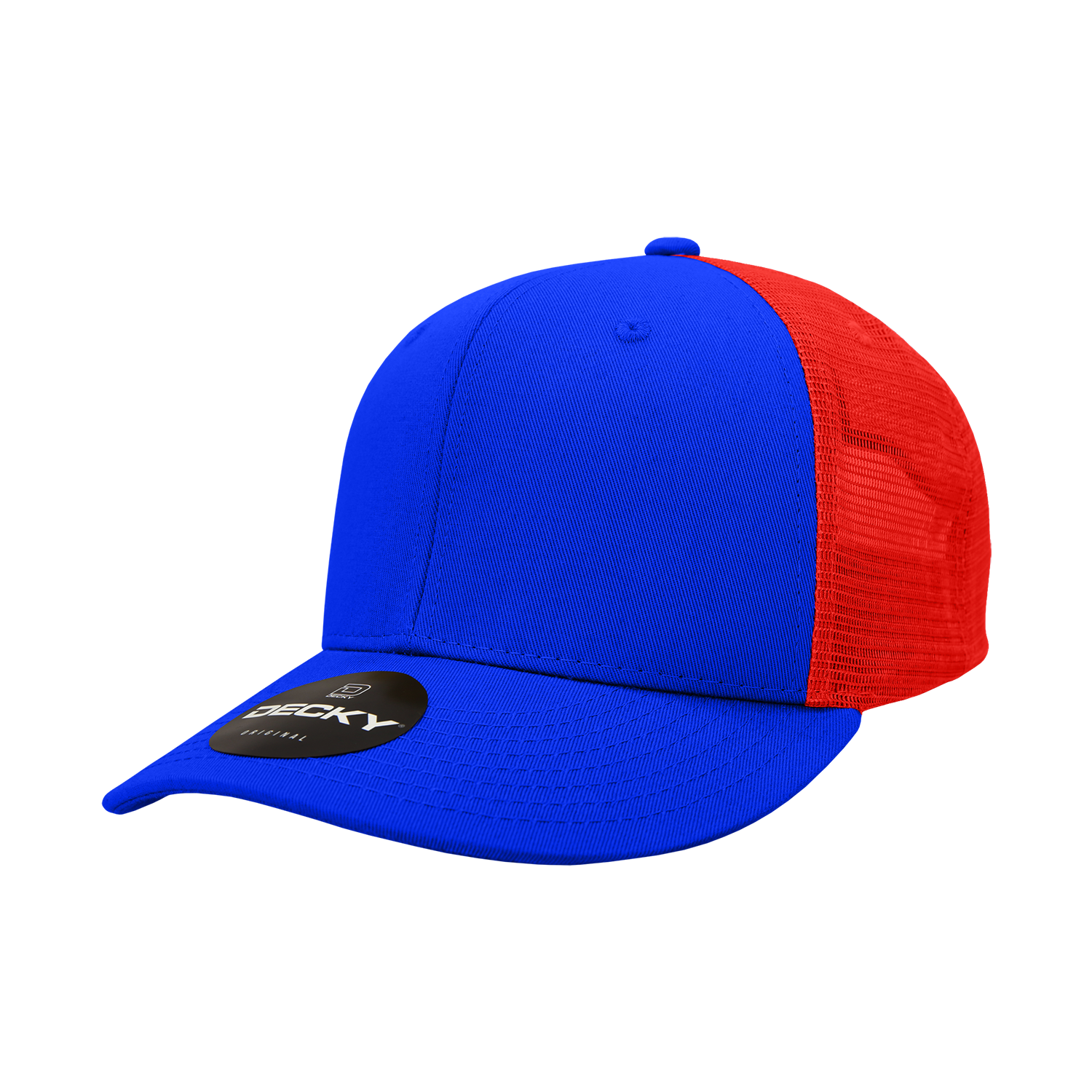 6 Panel Mid Profile Structured Cotton Trucker