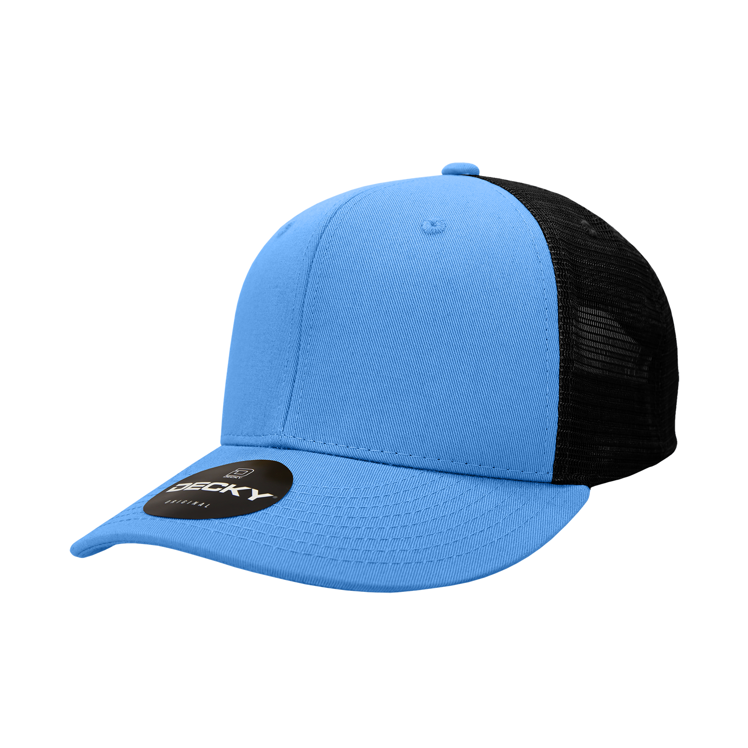 6 Panel Mid Profile Structured Cotton Trucker