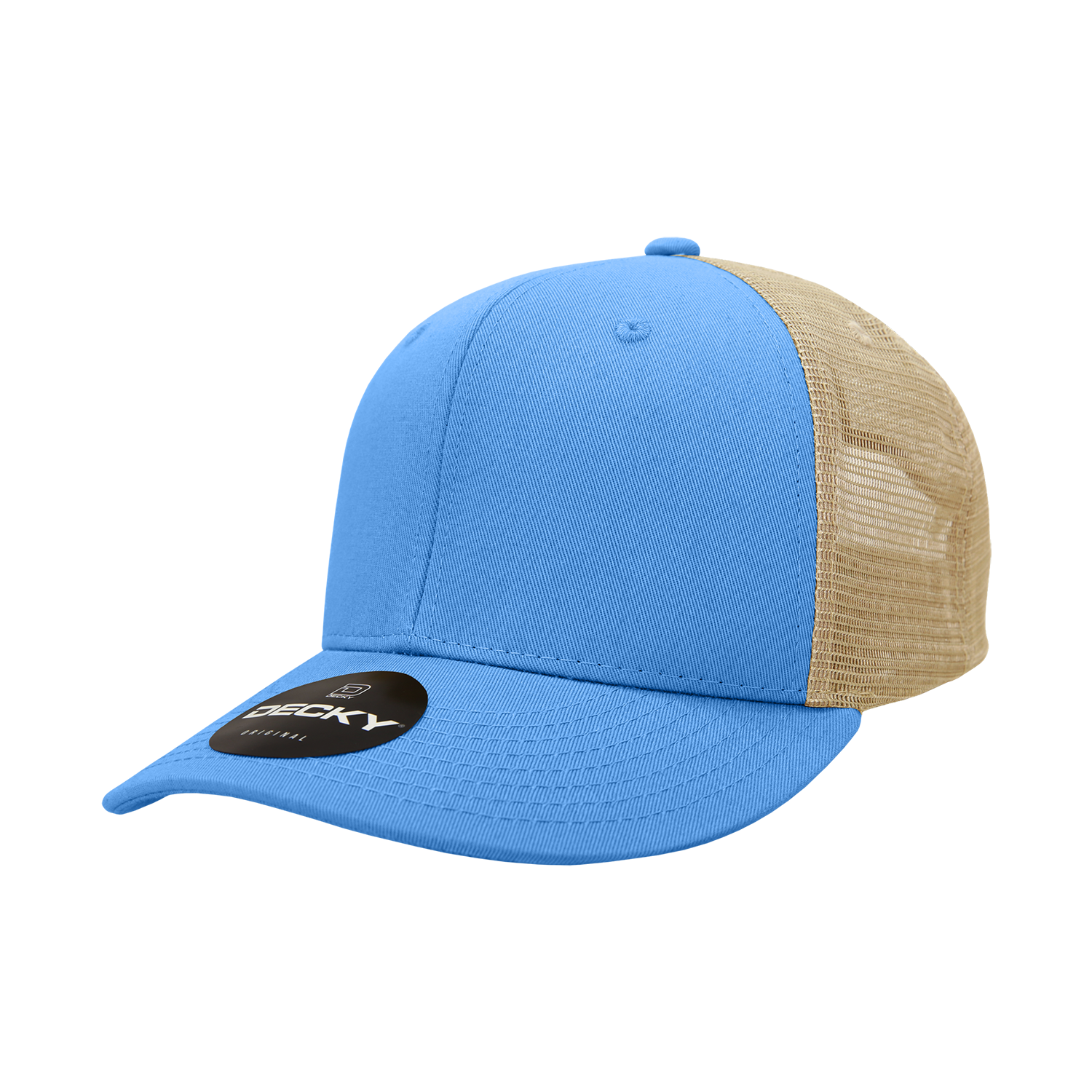 6 Panel Mid Profile Structured Cotton Trucker