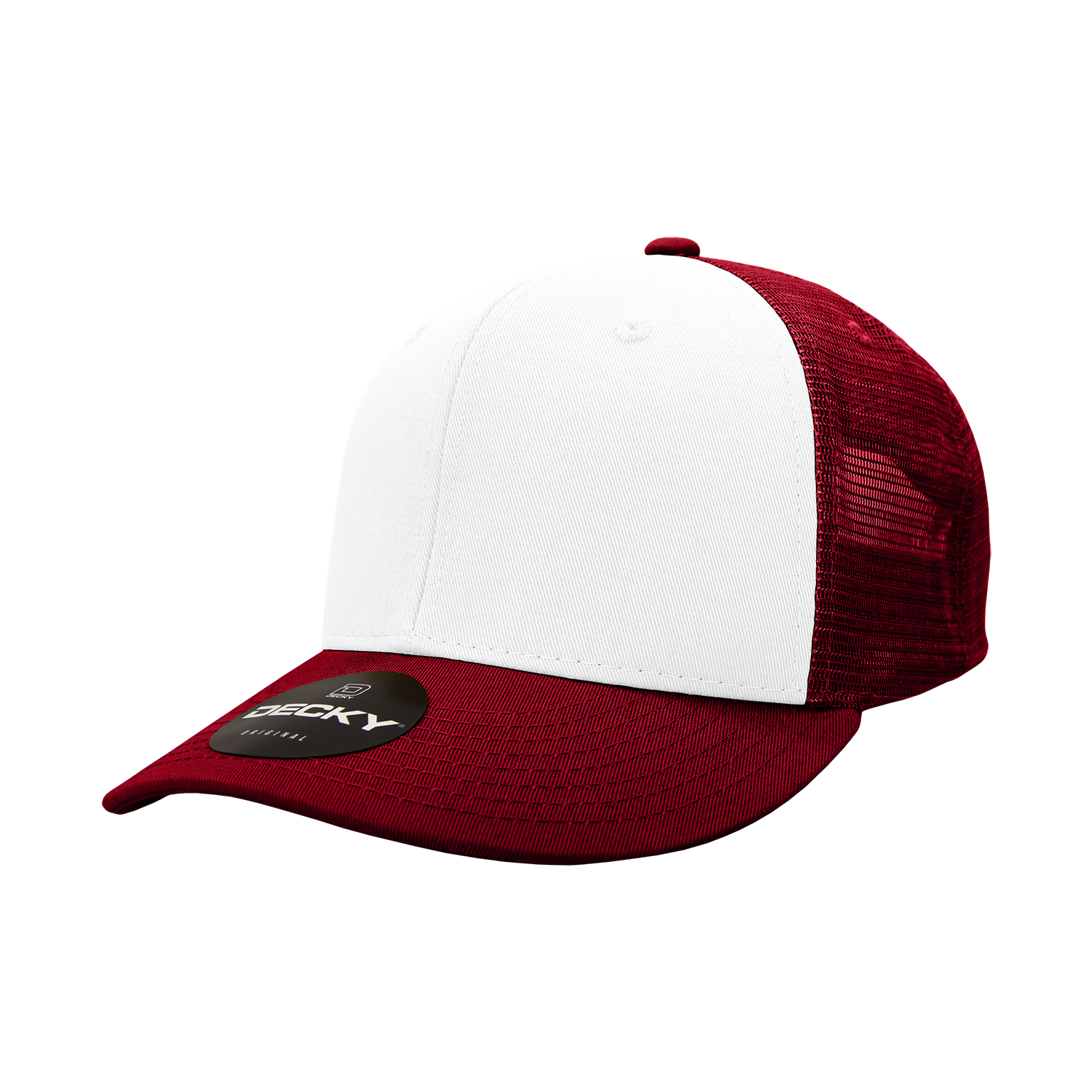 6 Panel Mid Profile Structured Cotton Trucker