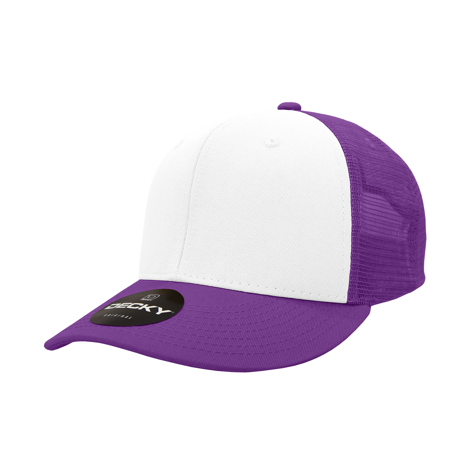 6 Panel Mid Profile Structured Cotton Trucker