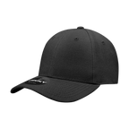 6 Panel High Profile Structured Acrylic/Polyester Fitted