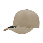 6 Panel High Profile Structured Acrylic/Polyester Fitted