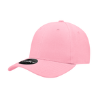 6 Panel High Profile Structured Acrylic/Polyester Fitted