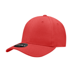 6 Panel High Profile Structured Acrylic/Polyester Fitted