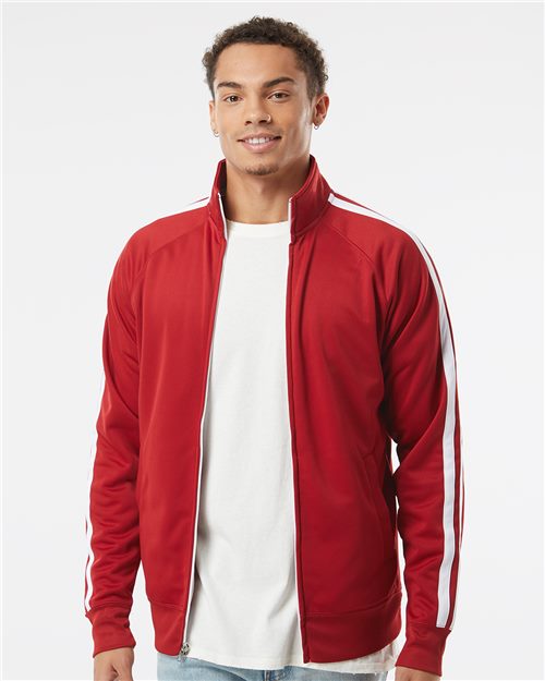 Men's Lightweight Poly-Tech Full-Zip Track Jacket