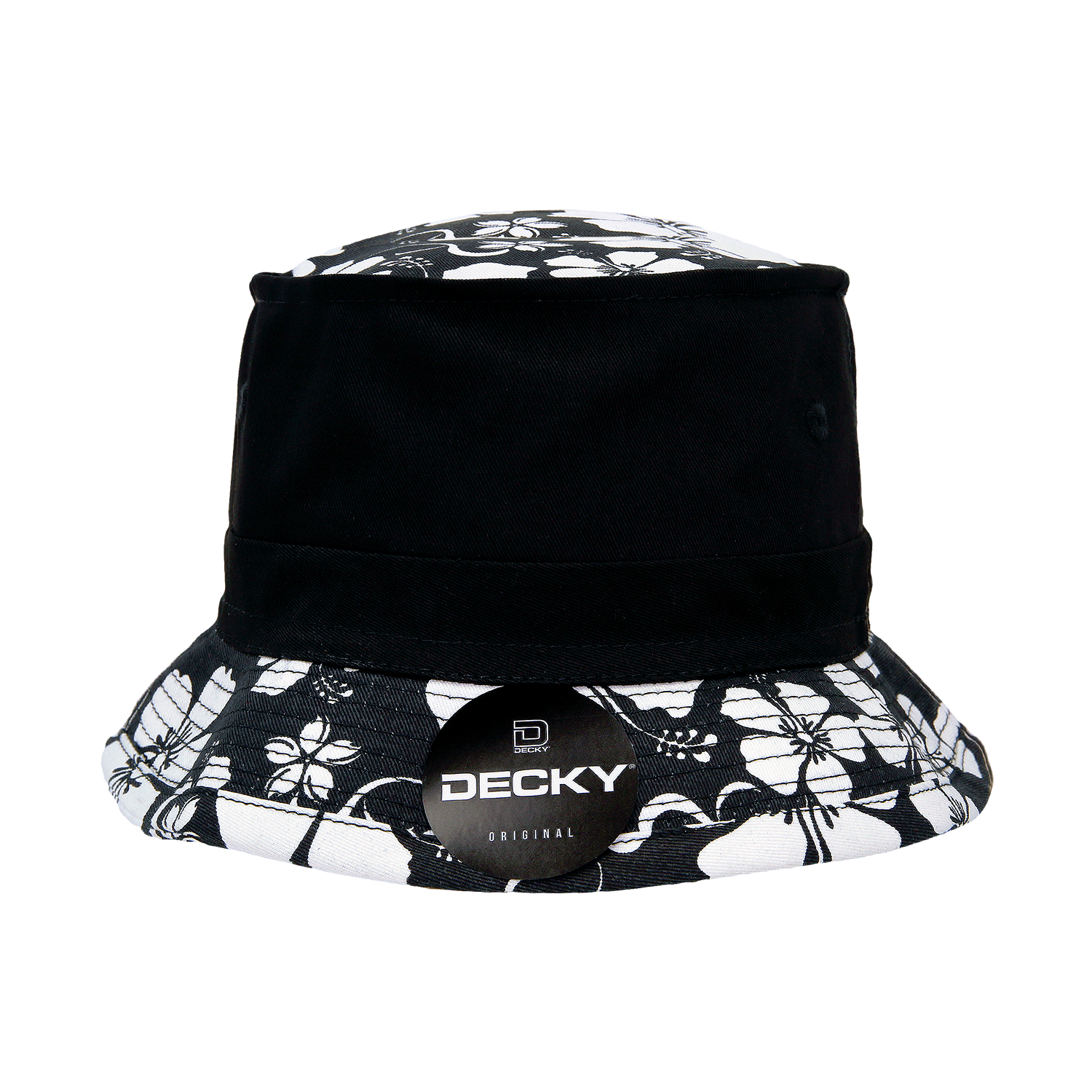 Structured Floral Brim Fisherman's Hat