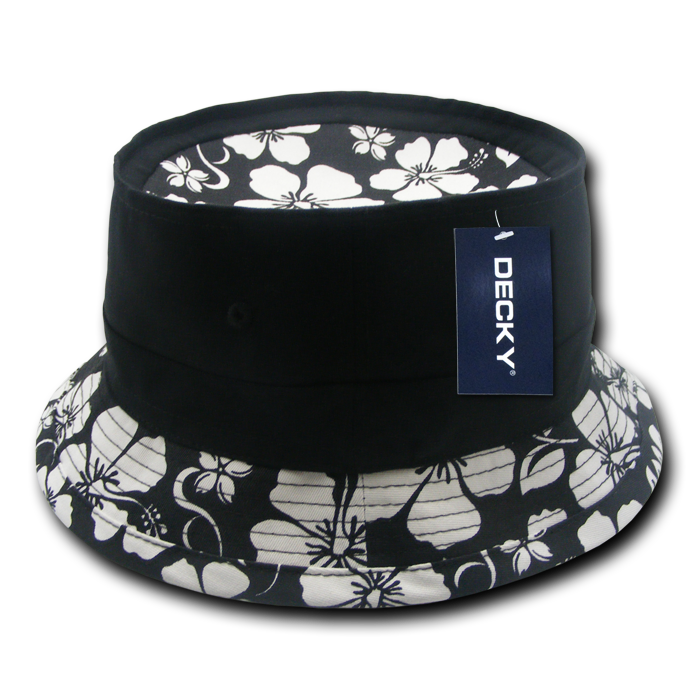 Structured Floral Brim Fisherman's Hat