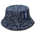 Relaxed Paisley Buckets
