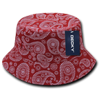 Relaxed Paisley Buckets