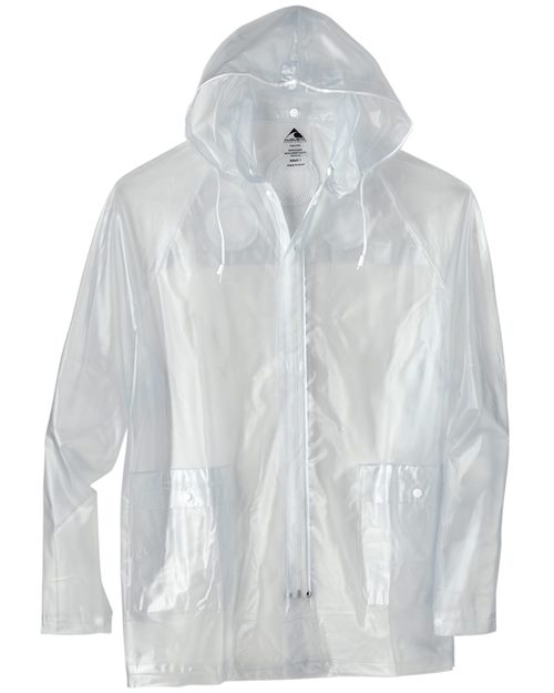 Men's Clear Hooded Rain Jacket