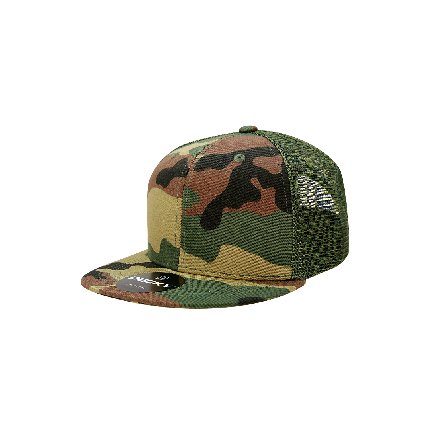 Youth 6 Panel High Profile Structured Cotton Trucker