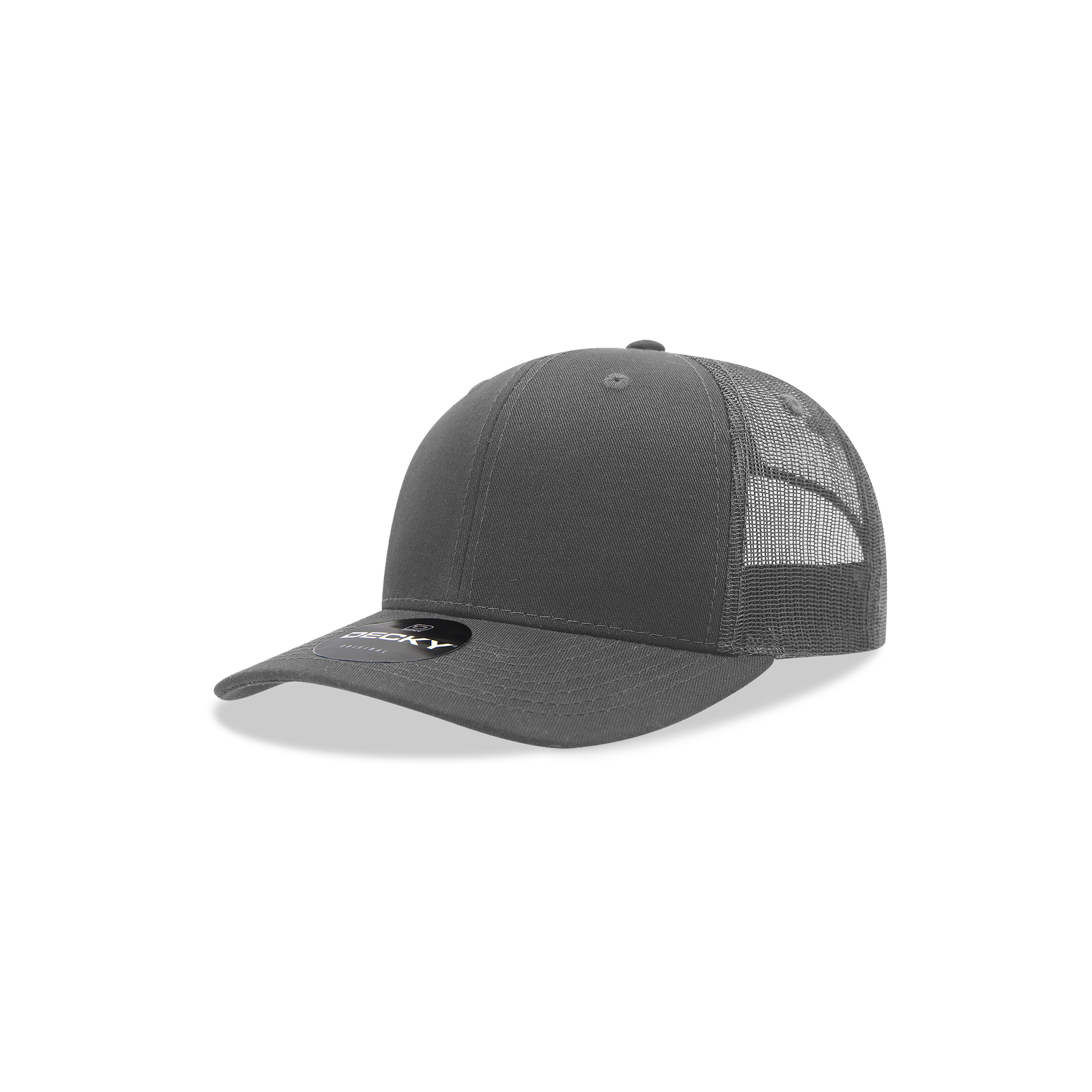 Youth 6 Panel Mid Profile Structured Cotton Trucker
