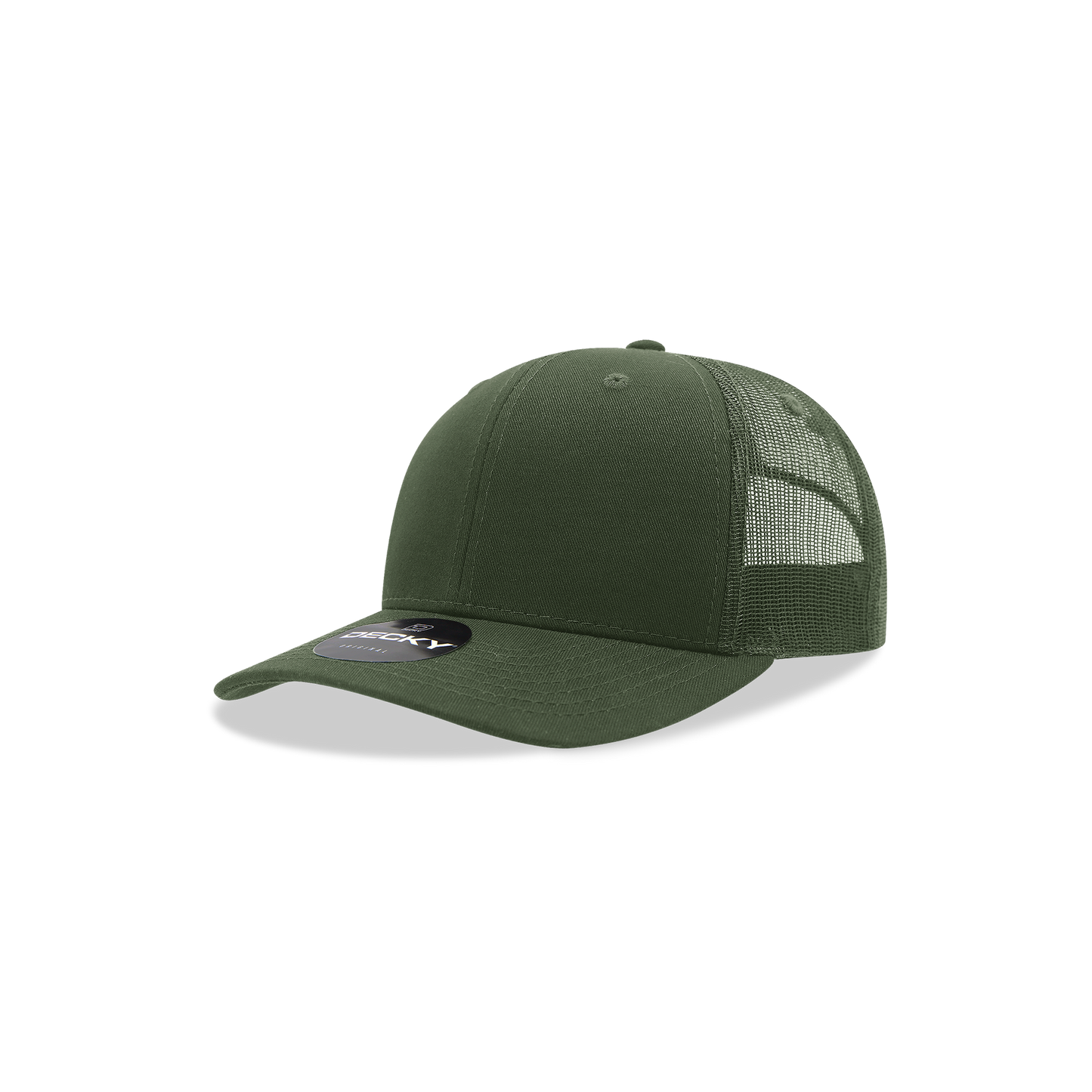 Youth 6 Panel Mid Profile Structured Cotton Trucker