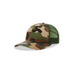 Youth 6 Panel Mid Profile Structured Cotton Trucker