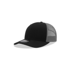 Youth 6 Panel Mid Profile Structured Cotton Trucker