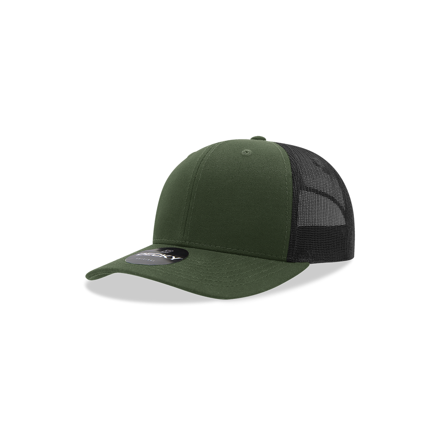 Youth 6 Panel Mid Profile Structured Cotton Trucker