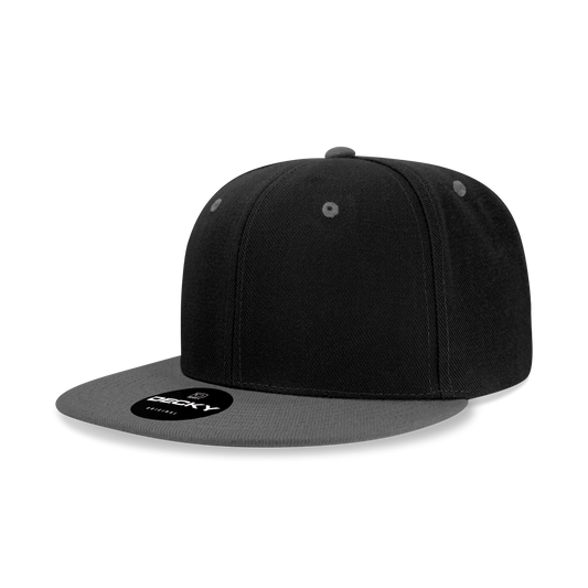 Women's 6 Panel High Profile Structured Acrylic/Polyester Snapback