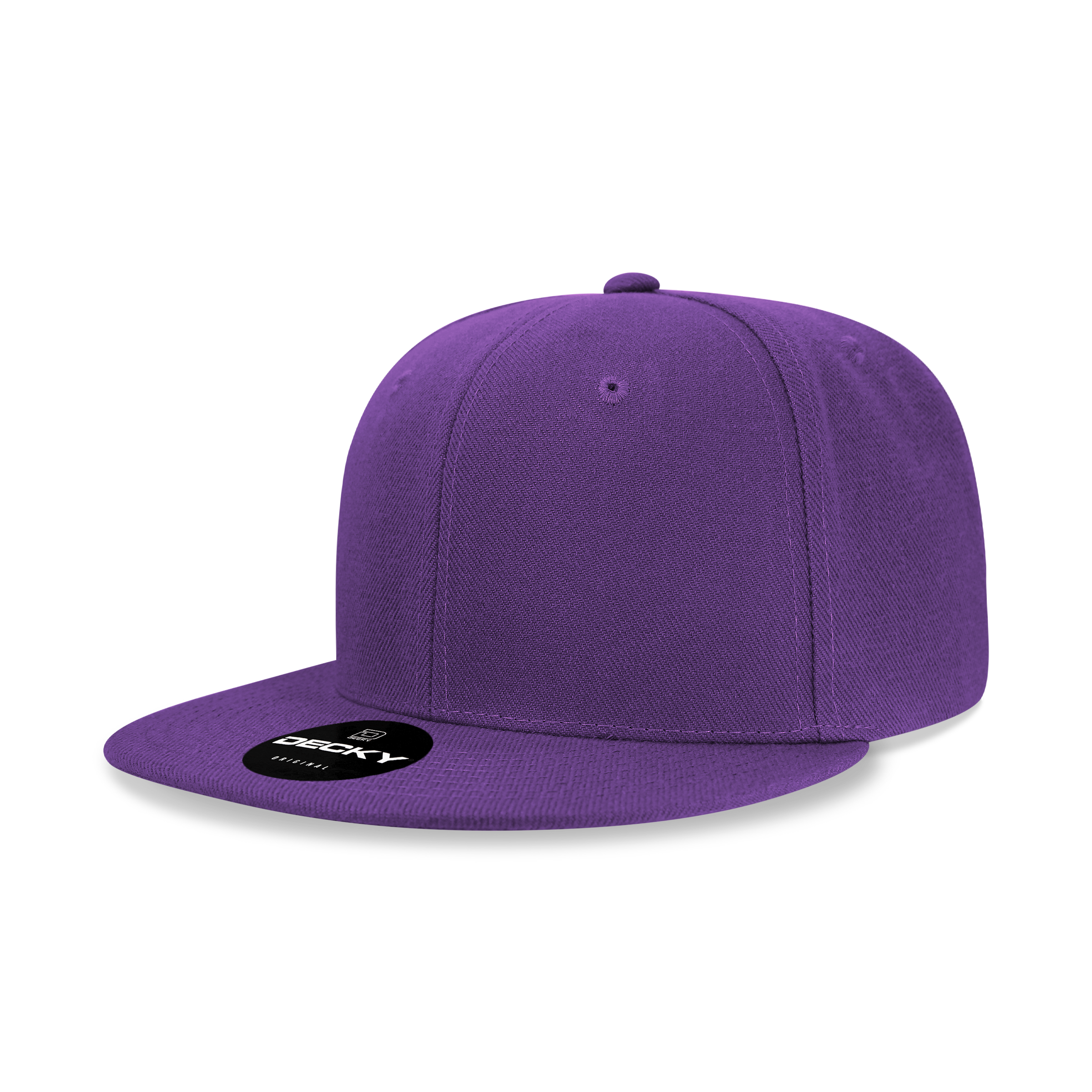 Women's 6 Panel High Profile Structured Acrylic/Polyester Snapback
