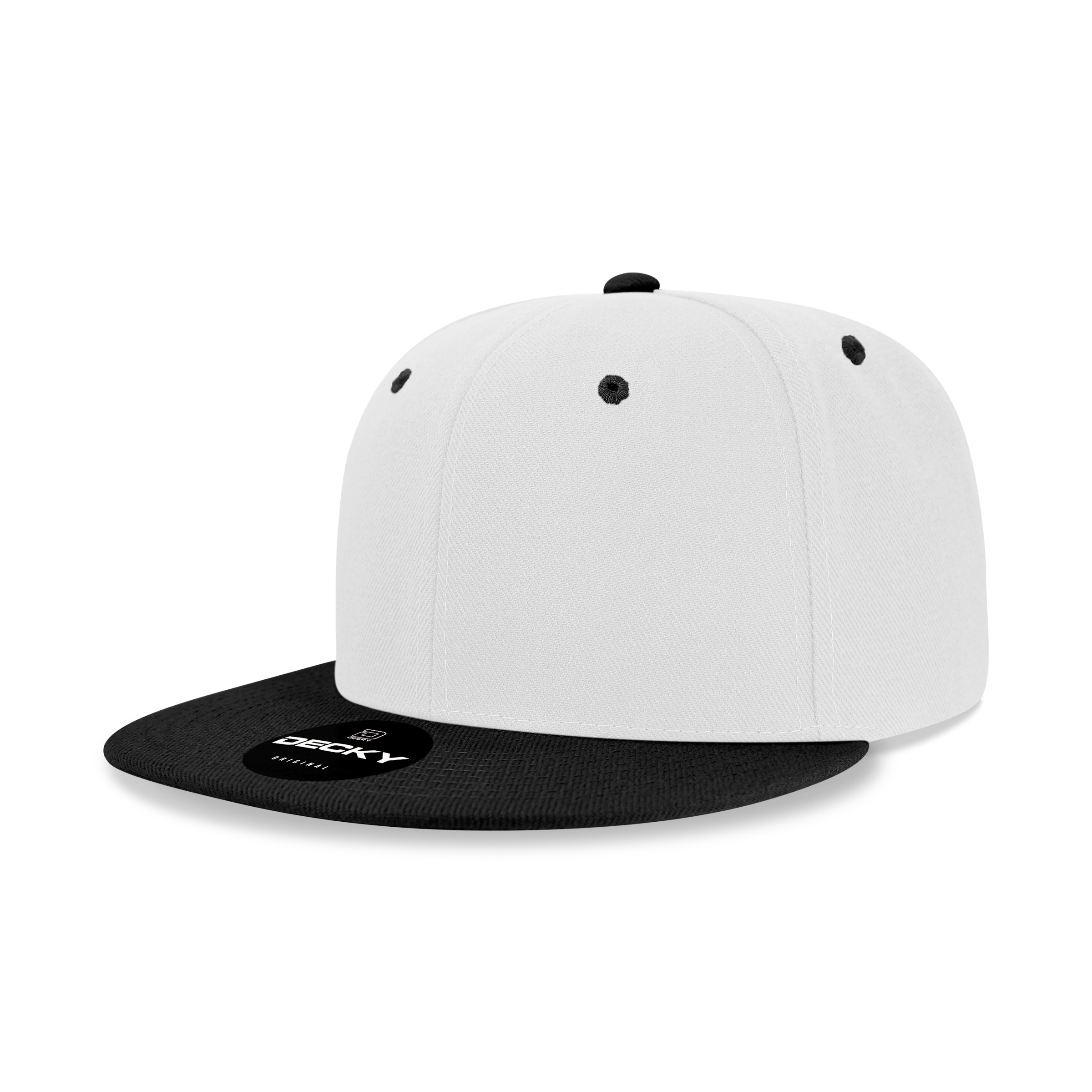 Women's 6 Panel High Profile Structured Acrylic/Polyester Snapback