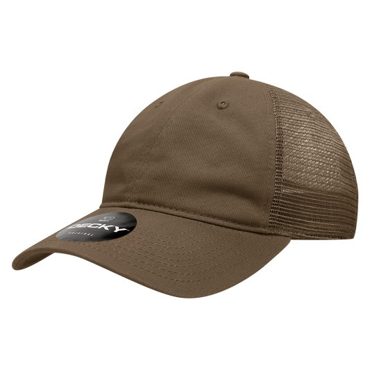 Women's 6 Panel Low Profile Relaxed Cotton Trucker