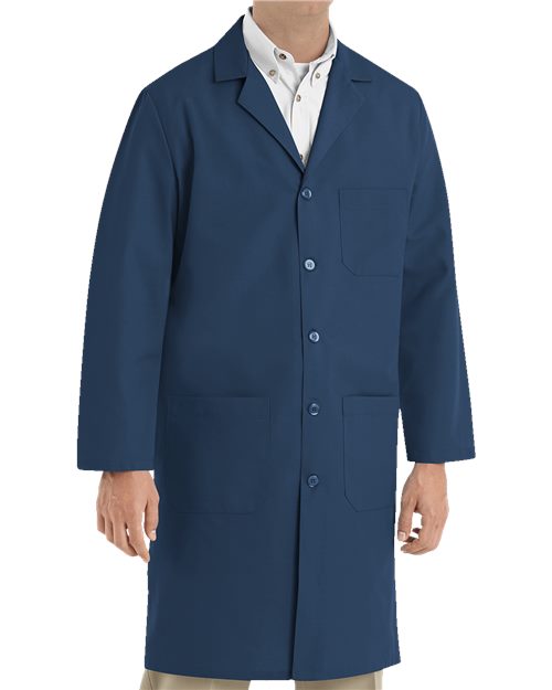 Unisex Tall Button Front Lab Coat