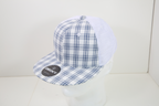 6 Panel High Profile Structured Plaid Trucker