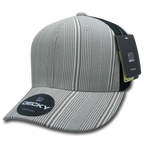 6 Panel Mid Profile Structured Plaid Trucker