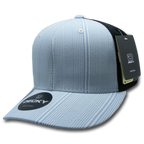 6 Panel Mid Profile Structured Plaid Trucker