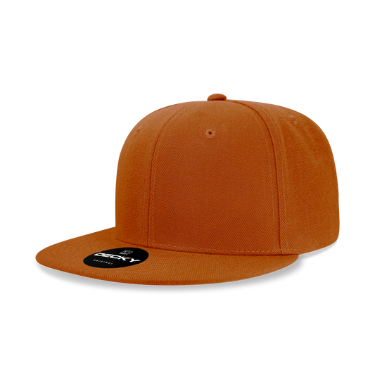 6 Panel High Profile Structured Acrylic/Polyester Snapback