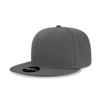 6 Panel High Profile Structured Acrylic/Polyester Snapback