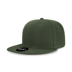 6 Panel High Profile Structured Acrylic/Polyester Snapback
