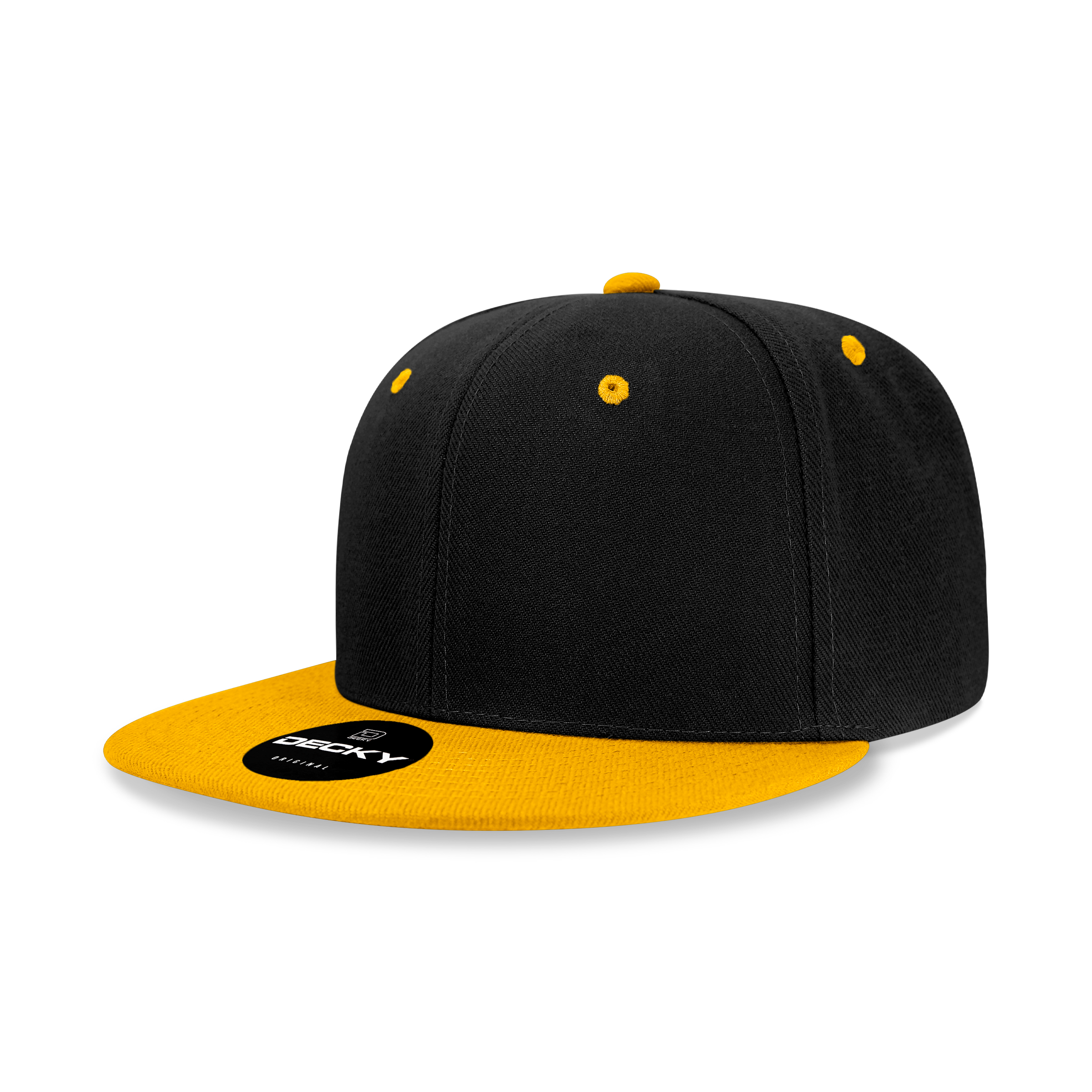 6 Panel High Profile Structured Acrylic/Polyester Snapback