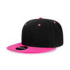 6 Panel High Profile Structured Acrylic/Polyester Snapback
