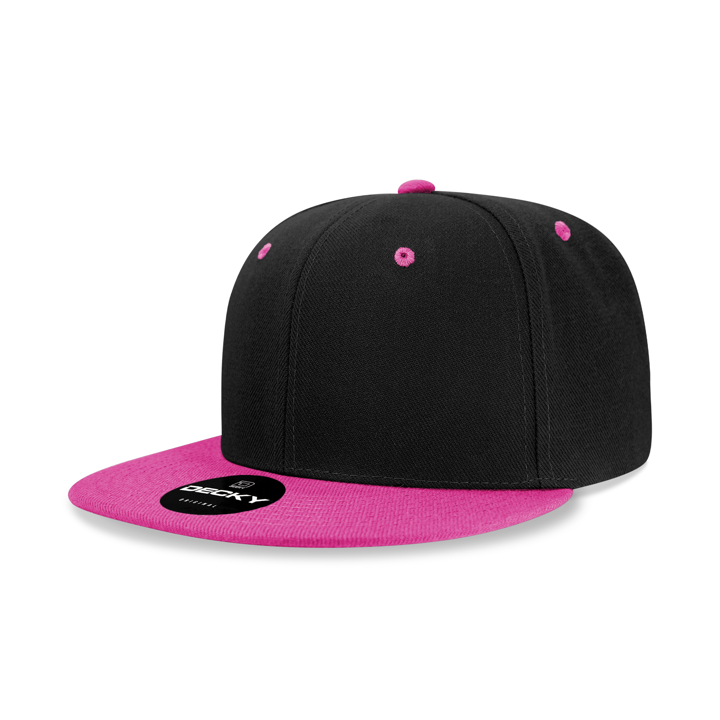 6 Panel High Profile Structured Acrylic/Polyester Snapback