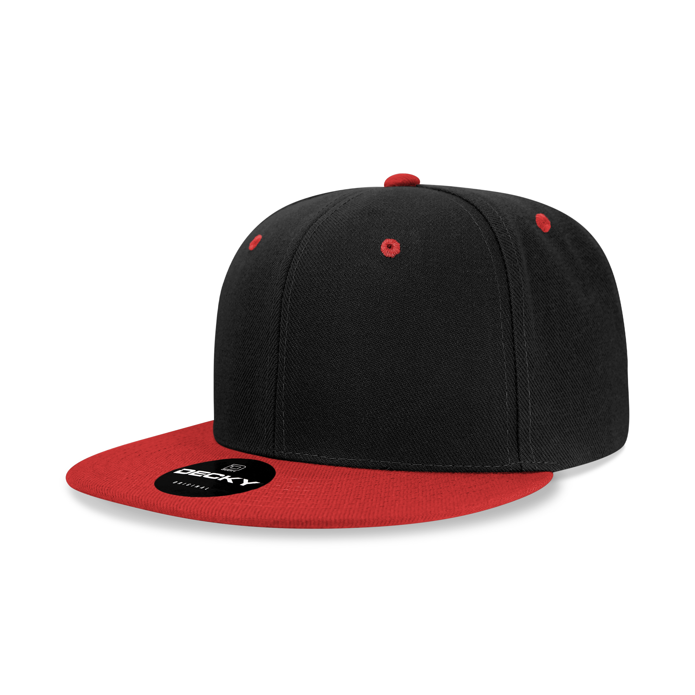 6 Panel High Profile Structured Acrylic/Polyester Snapback