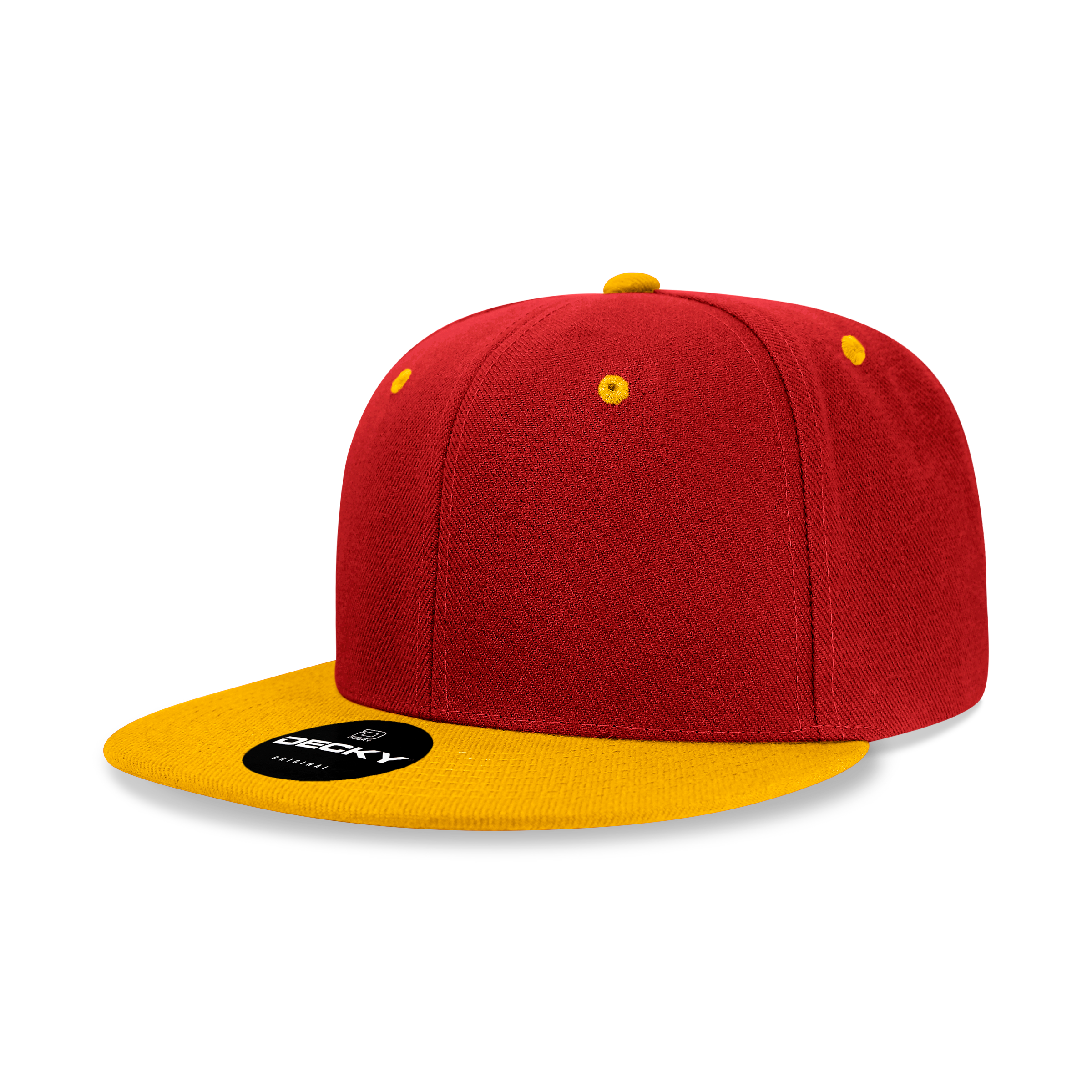 6 Panel High Profile Structured Acrylic/Polyester Snapback