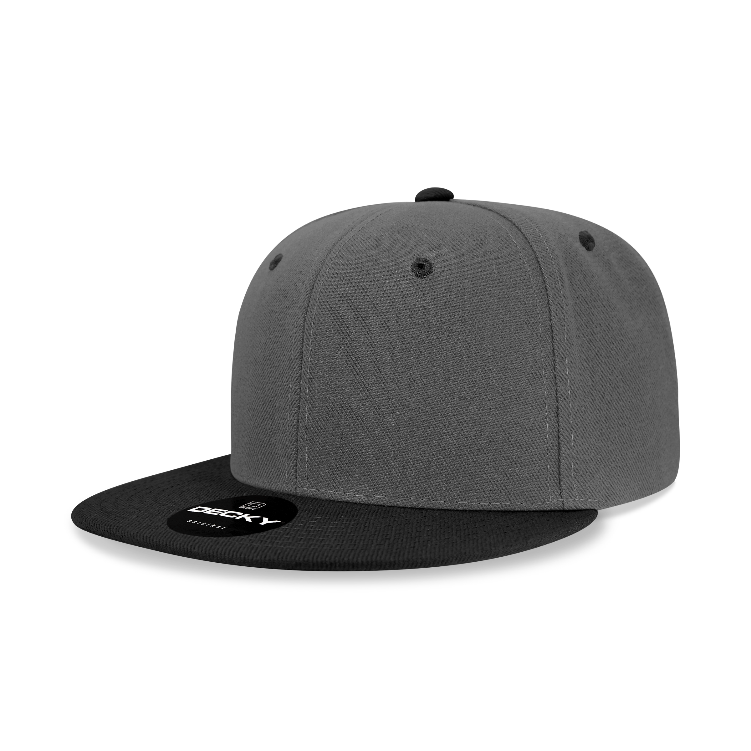 6 Panel High Profile Structured Acrylic/Polyester Snapback