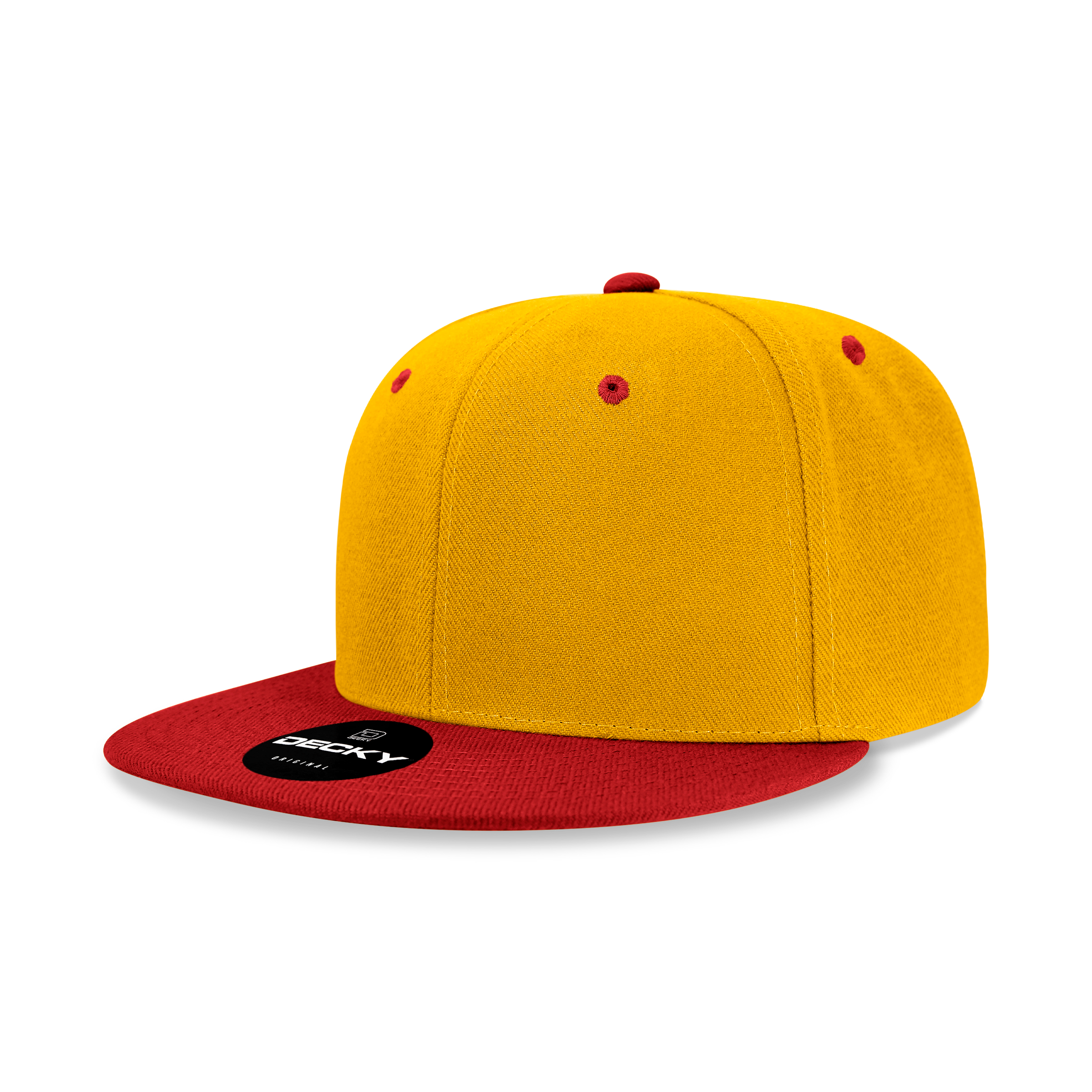 6 Panel High Profile Structured Acrylic/Polyester Snapback