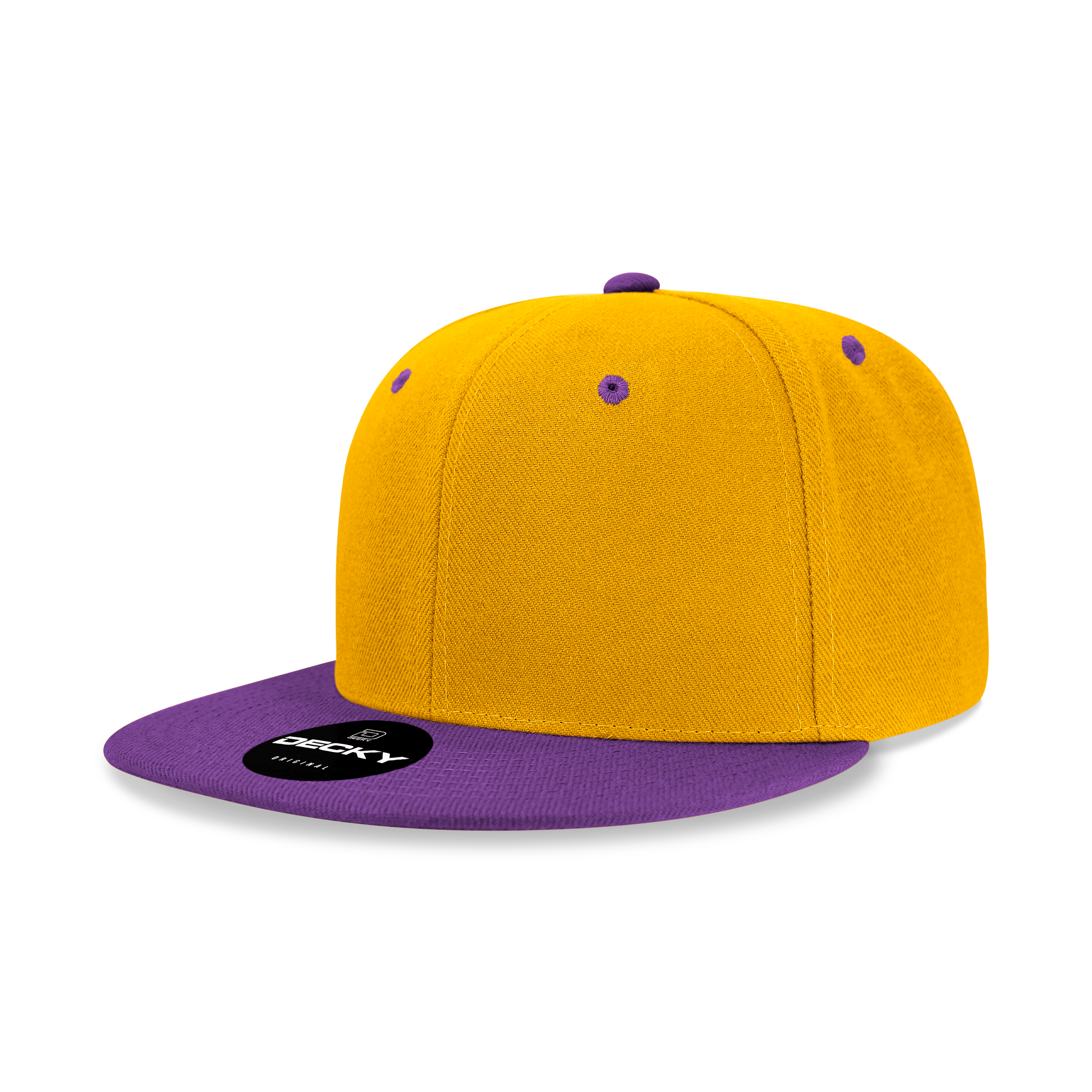 6 Panel High Profile Structured Acrylic/Polyester Snapback