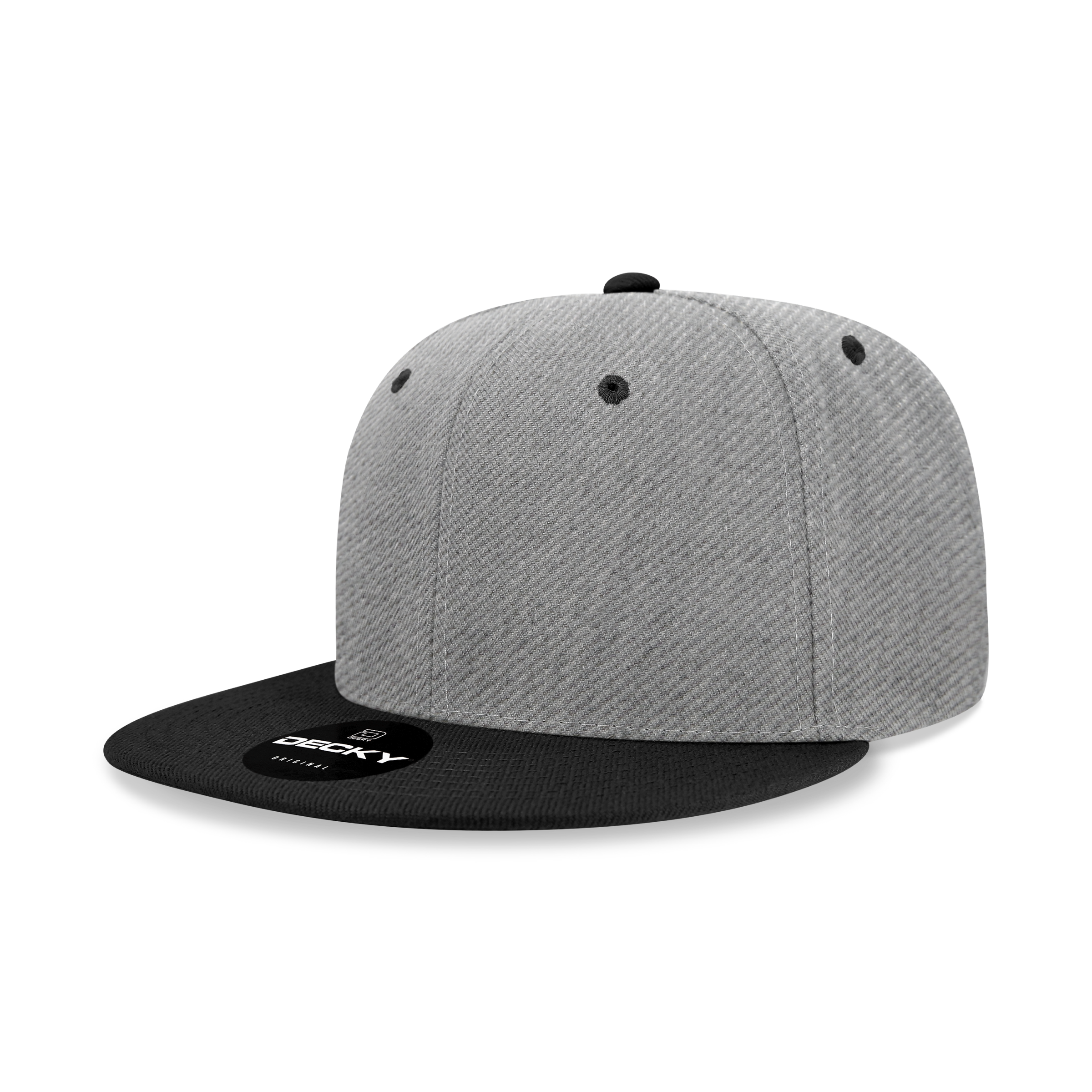 6 Panel High Profile Structured Acrylic/Polyester Snapback