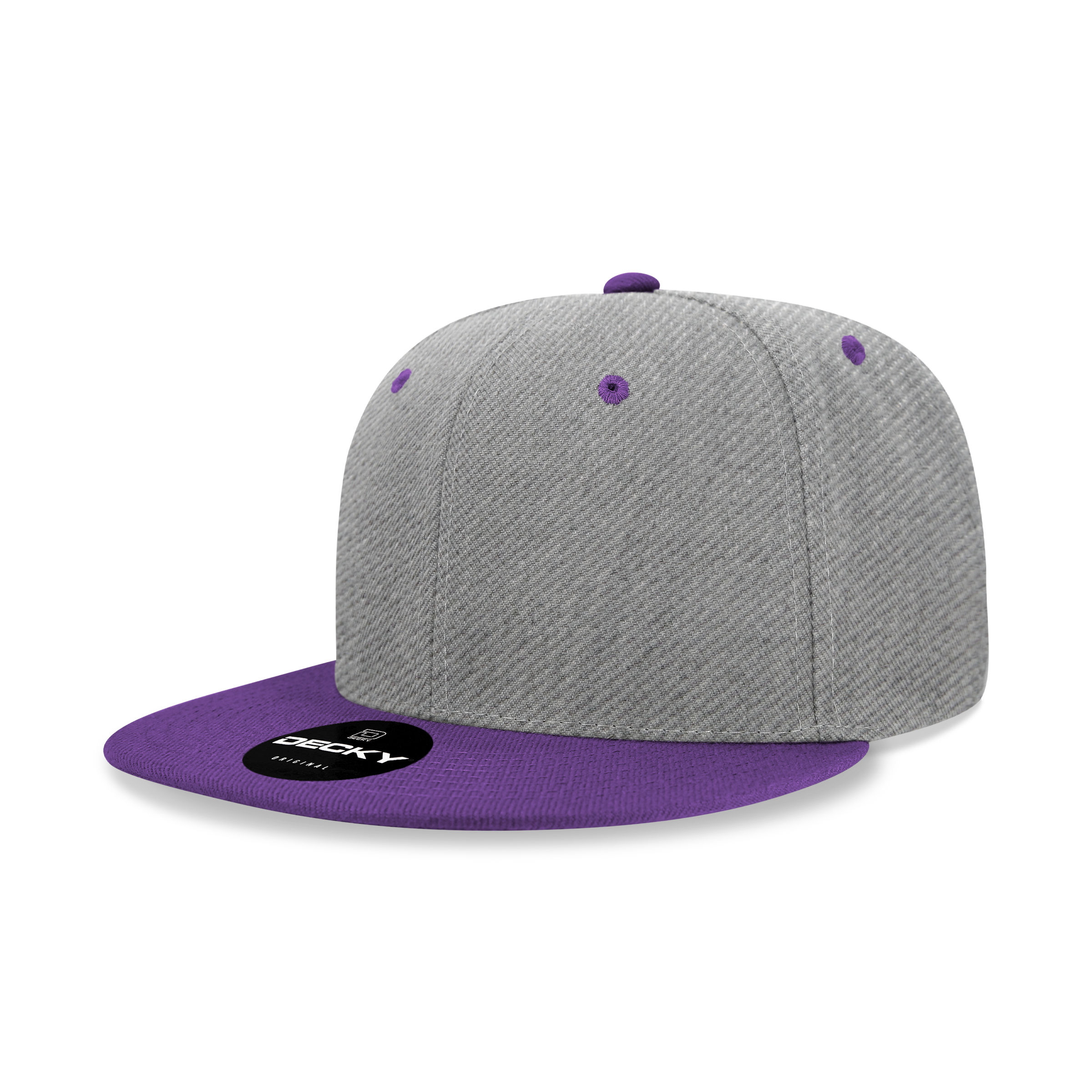 6 Panel High Profile Structured Acrylic/Polyester Snapback