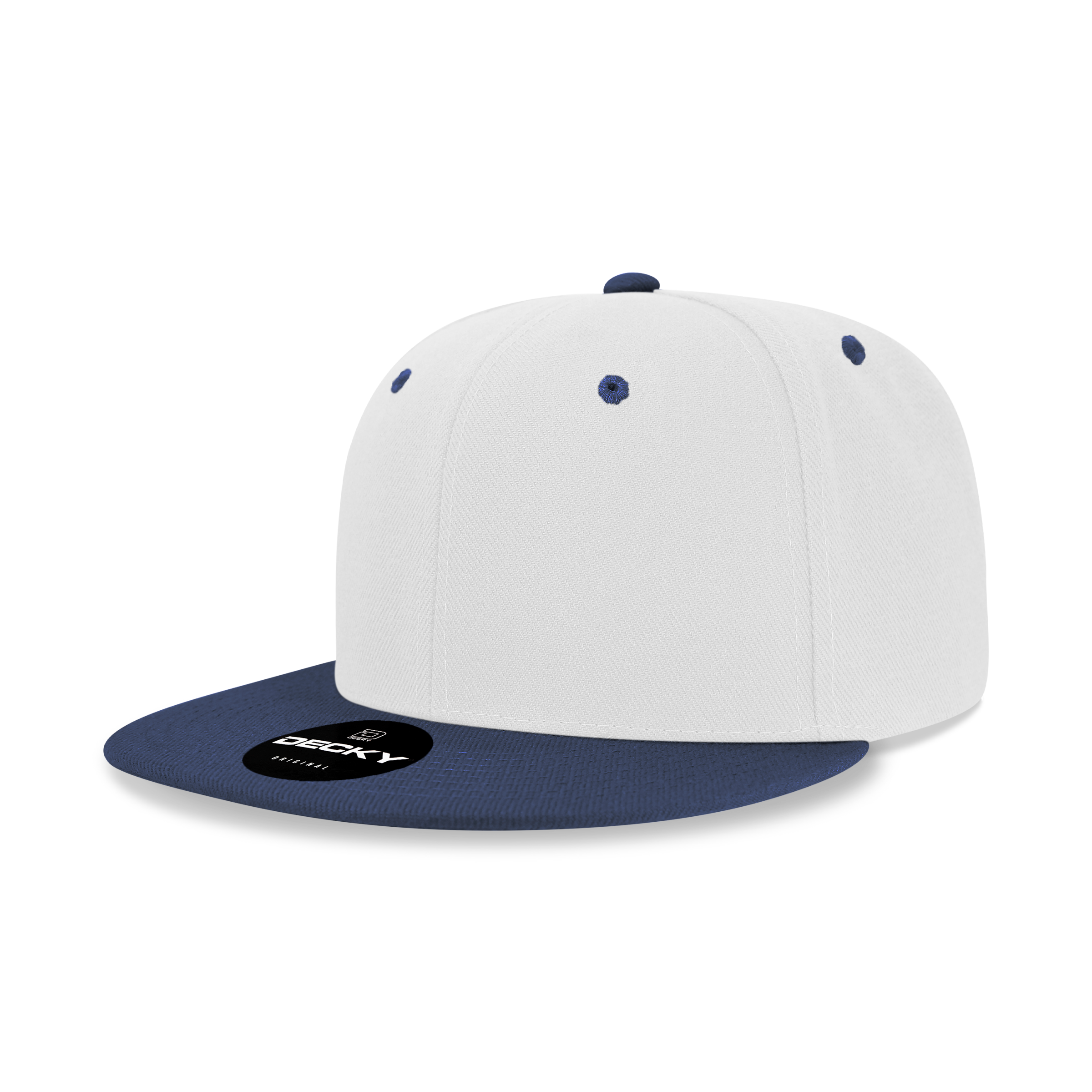 6 Panel High Profile Structured Acrylic/Polyester Snapback