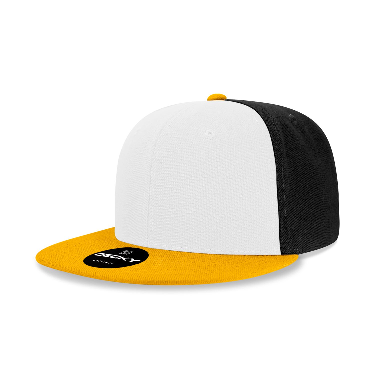 6 Panel High Profile Structured Acrylic/Polyester Snapback