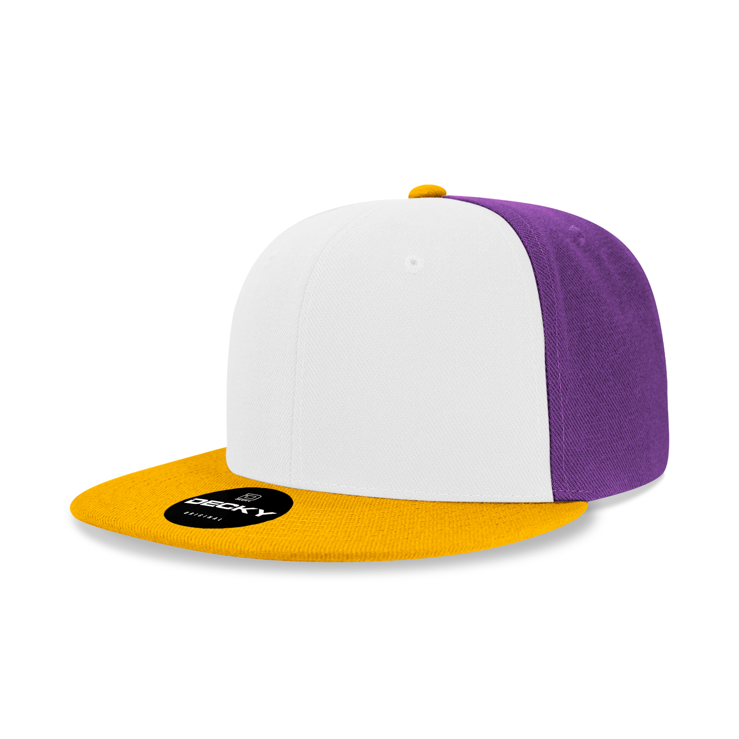 6 Panel High Profile Structured Acrylic/Polyester Snapback