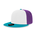 6 Panel High Profile Structured Acrylic/Polyester Snapback