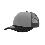 6 Panel Mid Profile Structured Cotton Blend Trucker