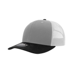 6 Panel Mid Profile Structured Cotton Blend Trucker