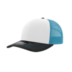 6 Panel Mid Profile Structured Cotton Blend Trucker